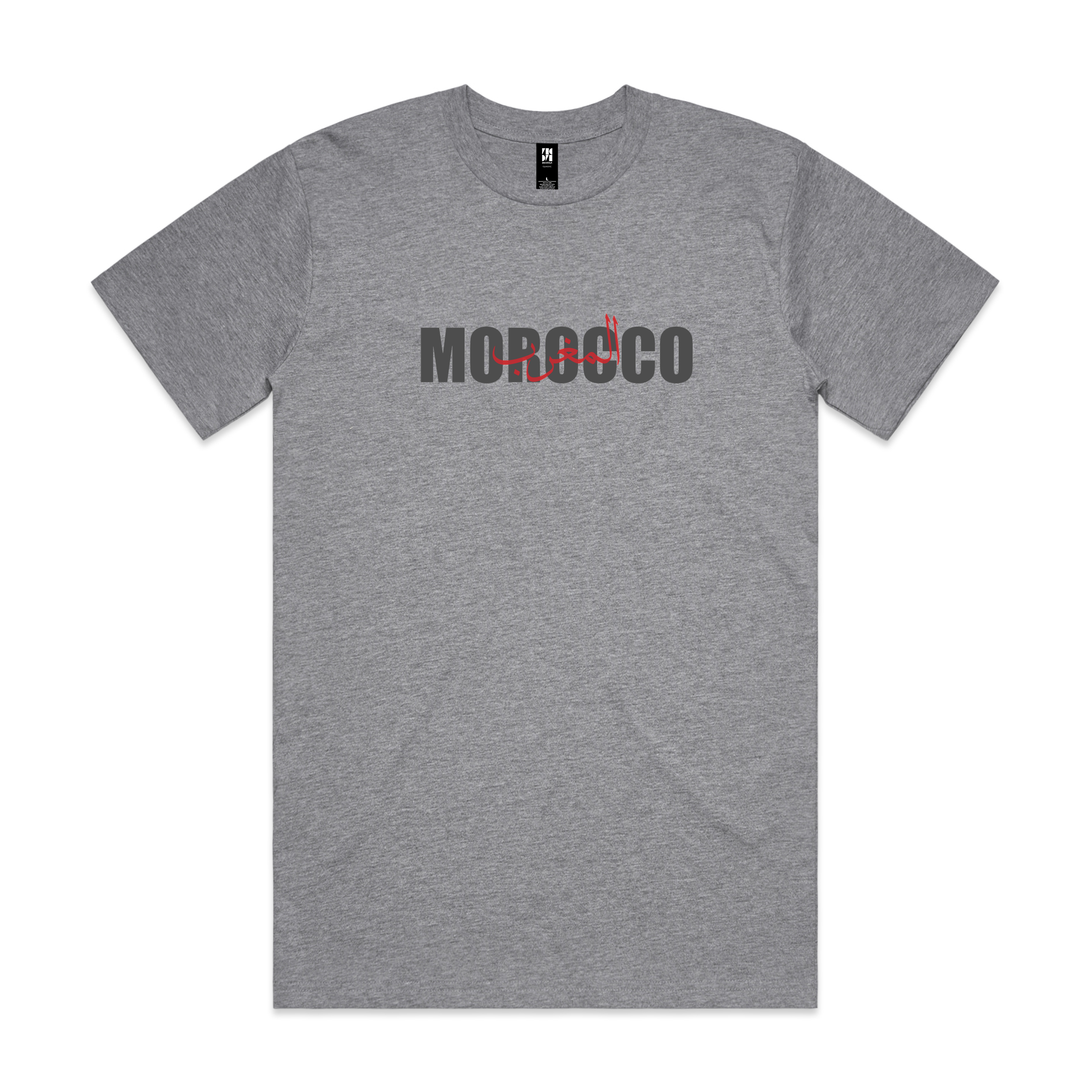 MOROCCO Tee Grey Marle