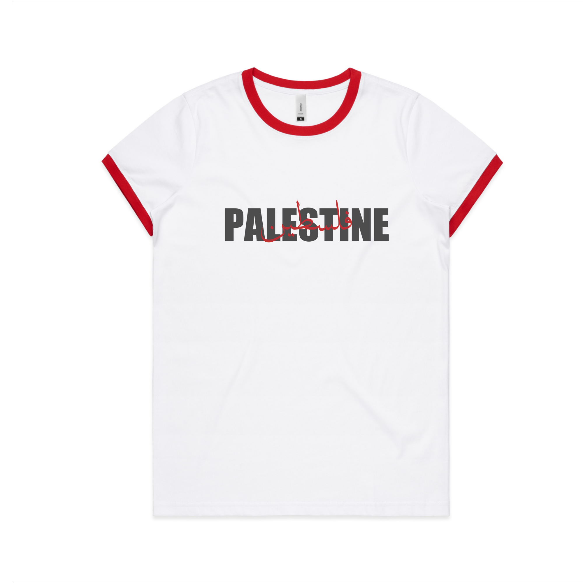 PALESTINE White / Red