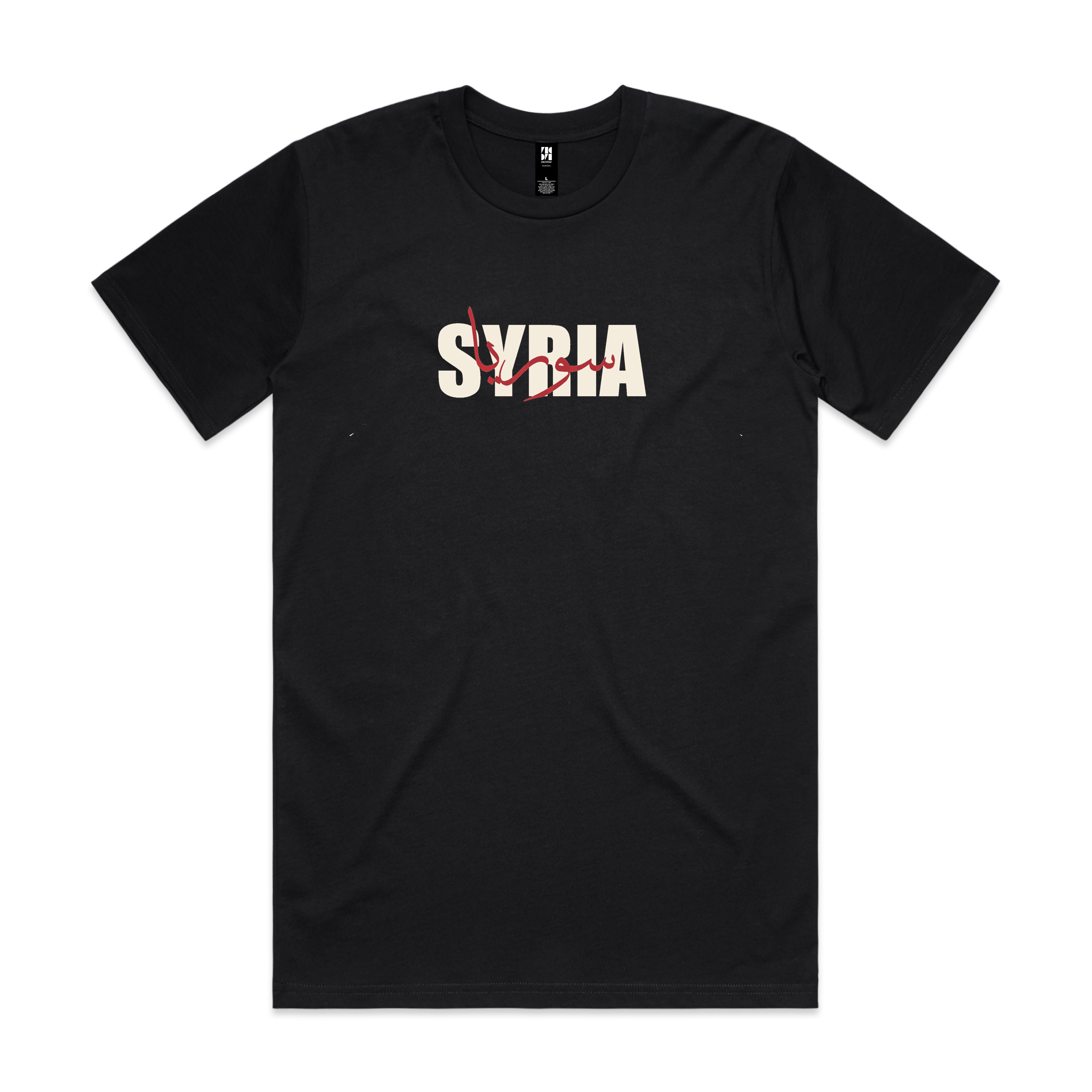 SYRIA Tee Black